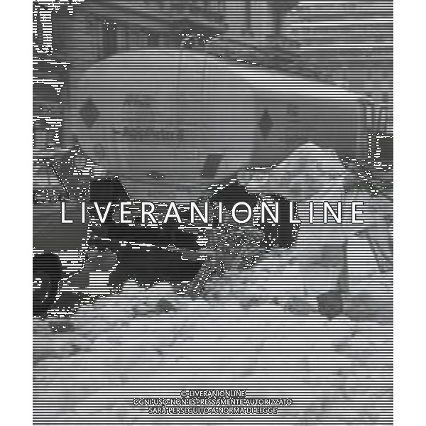 NEG-MILANO FORTE NEVICATA NELLA CIITA\' ANNO 1985 AG ALDO LIVERANI SAS
