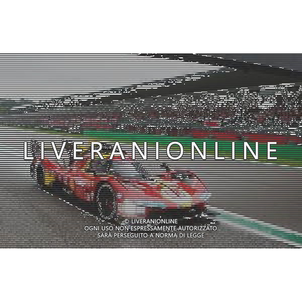IMOLA 20 10 2024 AUTODROMO ENZO E DINO FERRARI FINALI MONDIALI 2024 FERRARI NELLA FOTO FERRARI 499P IN PISTA FOTO GIANNI SANNA-AG ALDO LIVERANI SAS
