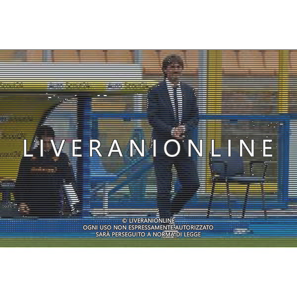 TVEM October 20, 2024 Lecce, Italy - US Lecce vs ACF Fiorentina - Italian soccer serie A 2024/25 - Via Del Mare Stadium. In the pic: coach Stefano Citterio of Fiorentina foto emmanuele mastrodonato-ag aldo liverani sas