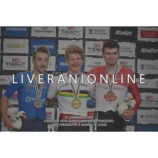 20-10-2024 World Championships Elite Track; Giornata 05; 2024, Danimarca; 2024, Italia; 2024, Canada; Hansen, Tobias; Viviani, Elia; Bibic, Dylan; Velodromo Ballerup; foto stefano sirotti-ag aldo liverani sas
