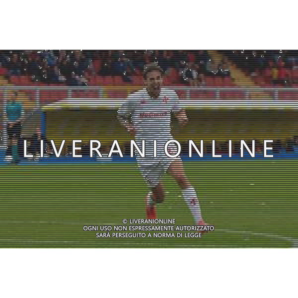 TVEM October 20, 2024 Lecce, Italy - US Lecce vs ACF Fiorentina - Italian soccer serie A 2024/25 - Via Del Mare Stadium. In the pic: Andrea Colpani of Fiorentina celebrates after scoring a goal foto emmanuele mastrodonato-ag aldo liverani sas