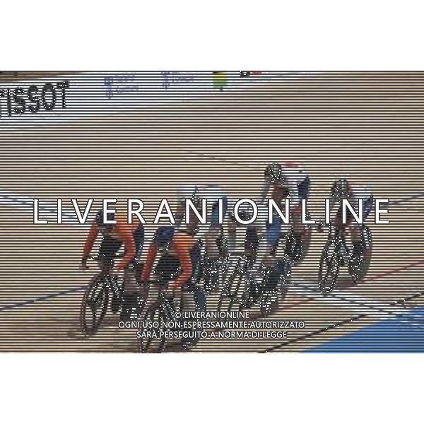 20-10-2024 World Championships Elite Women Track; Giornata 05; 2024, Olanda; 2024, Great Britain; Van De Wouw, Hetty; Van Der Peet, Steffie; Marchant, Katy; Finucane, Emma; Velodromo Ballerup; foto stefano sirotti-ag aldo liverani sas
