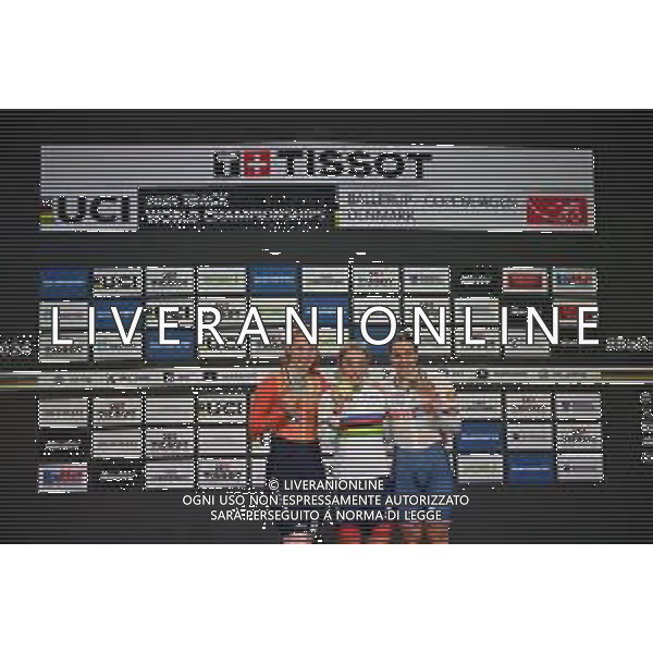 20-10-2024 World Championships Elite Women Track; Giornata 05; 2024, Japan; 2024, Olanda; 2024, Great Britain; Sato, Mina; Van De Wouw, Hetty; Marchant, Katy; Velodromo Ballerup; foto stefano sirotti-ag aldo liverani sas
