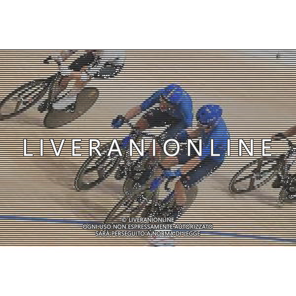 20-10-2024 World Championships Elite Track; Giornata 05; 2024, Italia; Viviani, Elia; Consonni, Simone; Velodromo Ballerup; foto stefano sirotti-ag aldo liverani sas
