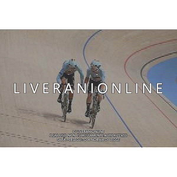 20-10-2024 World Championships Elite Track; Giornata 05; 2024, Belgium; De Vylder, Lindsay; Van De Bossche, Fabio; Velodromo Ballerup; foto stefano sirotti-ag aldo liverani sas