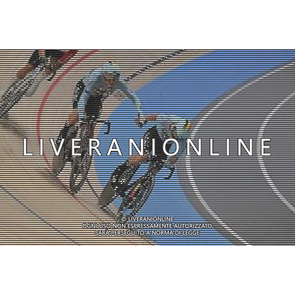 20-10-2024 World Championships Elite Track; Giornata 05; 2024, Belgium; De Vylder, Lindsay; Van De Bossche, Fabio; Velodromo Ballerup; foto stefano sirotti-ag aldo liverani sas