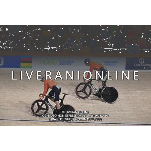 20-10-2024 World Championships Elite Track; Giornata 05; 2024, Olanda; Lavreysen, Harrie; Hoogland, Jeffrey; Velodromo Ballerup; foto stefano sirotti-ag aldo liverani sas