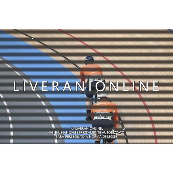 20-10-2024 World Championships Elite Track; Giornata 05; 2024, Olanda; Lavreysen, Harrie; Hoogland, Jeffrey; Velodromo Ballerup; foto stefano sirotti-ag aldo liverani sas