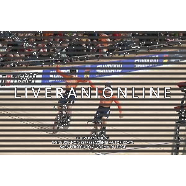 20-10-2024 World Championships Elite Track; Giornata 05; 2024, Olanda; Lavreysen, Harrie; Hoogland, Jeffrey; Velodromo Ballerup; foto stefano sirotti-ag aldo liverani sas