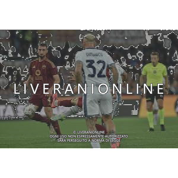 Roma vs Inter - Campionato Serie A Enilive - 8 giornata Stadio Olimpico - Roma 20-10-2024 nella foto Gol Lautaro Martinez ©Federico Gaetano/AGENZIA ALDO LIVERANI SAS