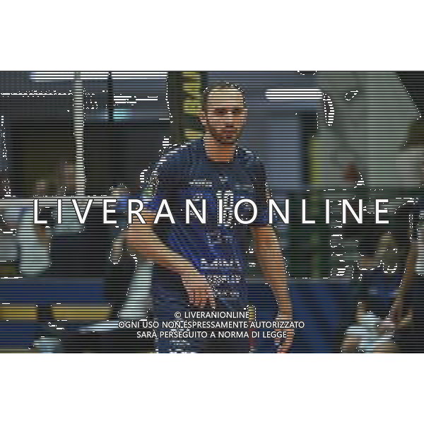 TVRG Monza vs Milano nella foto Gabriele Di Martino (Vero Volley Monza) Monza 20-10-2024 Opiquad Arena Mint Vero Volley Monza vs Allianz Powervolley Milano SuperLega Credem Banca - 4a giornata regular season foto Roberto Garavaglia/Agenzia Aldo Liverani sas