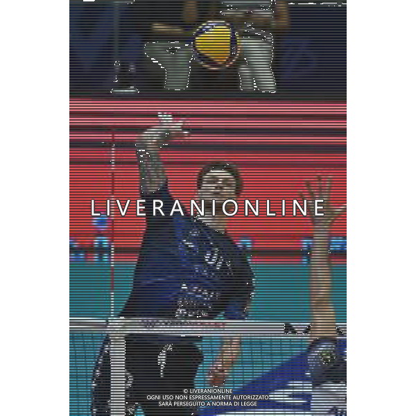 TVRG Monza vs Milano nella foto Arthur Szwarc (Vero Volley Monza) Monza 20-10-2024 Opiquad Arena Mint Vero Volley Monza vs Allianz Powervolley Milano SuperLega Credem Banca - 4a giornata regular season foto Roberto Garavaglia/Agenzia Aldo Liverani sas