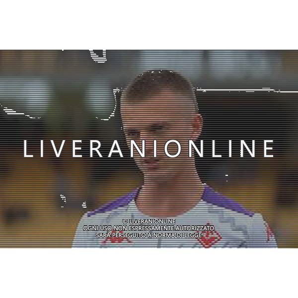 TVEM October 20, 2024 Lecce, Italy - US Lecce vs ACF Fiorentina - Italian soccer serie A 2024/25 - Via Del Mare Stadium. In the pic: Albert Gudmundsson of Fiorentina foto emmanuele mastrodonato-ag aldo liverani sas