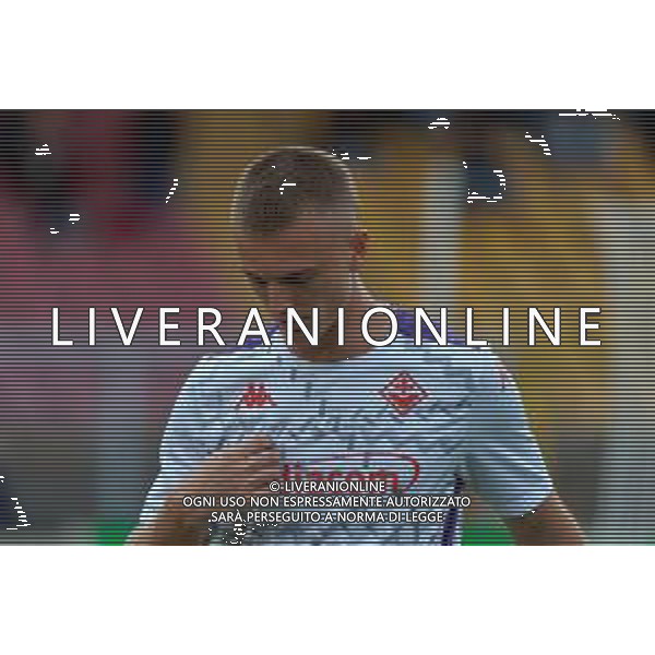 TVEM October 20, 2024 Lecce, Italy - US Lecce vs ACF Fiorentina - Italian soccer serie A 2024/25 - Via Del Mare Stadium. In the pic: Albert Gudmundsson of Fiorentina foto emmanuele mastrodonato-ag aldo liverani sas