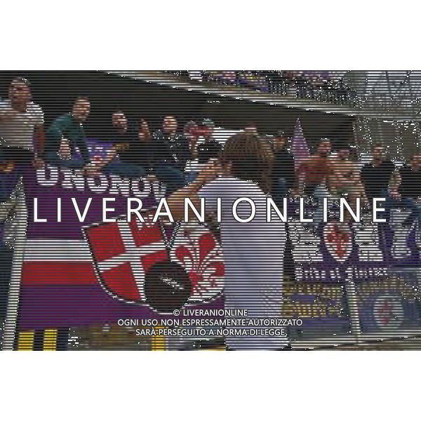 TVEM October 20, 2024 Lecce, Italy - US Lecce vs ACF Fiorentina - Italian soccer serie A 2024/25 - Via Del Mare Stadium. In the pic: Andrea Colpani of Fiorentina greet the fans foto emmanuele mastrodonato-ag aldo liverani sas