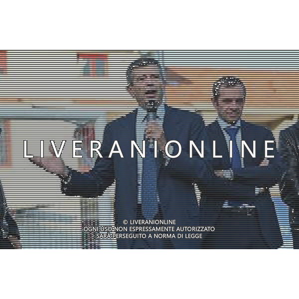 TVRG Campo Milan Madonna dei Poveri nella foto Maurizio Lupi Milano 21-10-2024 Inaugurazione presso l\'oratorio della Parrocchia Madonna dei Poveri del nuovo campo da calcio in erba artificiale realizzato con il contributo di Fondazione Milan, Fondazione SnaiTech e Fondazione Costruiamo il Futuro foto Roberto Garavaglia/Agenzia Aldo Liverani sas
