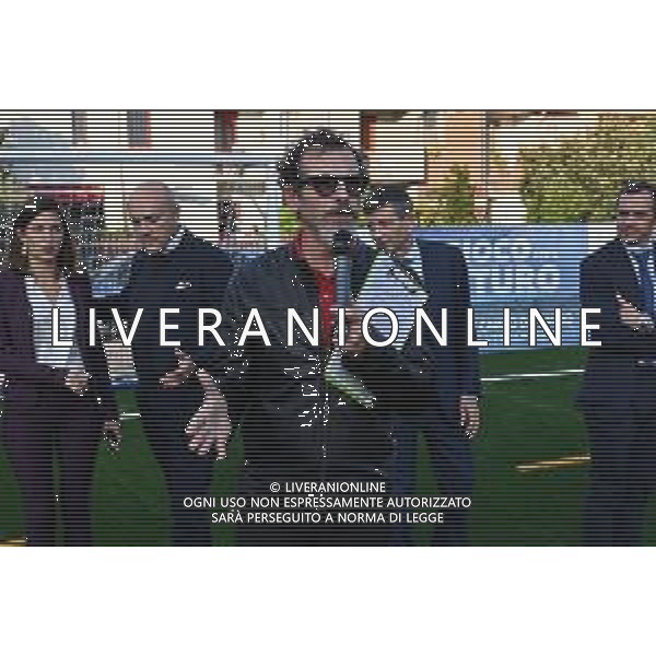 TVRG Campo Milan Madonna dei Poveri nella foto Germano Lanzoni Il Milanese Imbruttito Milano 21-10-2024 Inaugurazione presso l\'oratorio della Parrocchia Madonna dei Poveri del nuovo campo da calcio in erba artificiale realizzato con il contributo di Fondazione Milan, Fondazione SnaiTech e Fondazione Costruiamo il Futuro foto Roberto Garavaglia/Agenzia Aldo Liverani sas