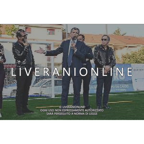 TVRG Campo Milan Madonna dei Poveri nella foto Maurizio Lupi Milano 21-10-2024 Inaugurazione presso l\'oratorio della Parrocchia Madonna dei Poveri del nuovo campo da calcio in erba artificiale realizzato con il contributo di Fondazione Milan, Fondazione SnaiTech e Fondazione Costruiamo il Futuro foto Roberto Garavaglia/Agenzia Aldo Liverani sas