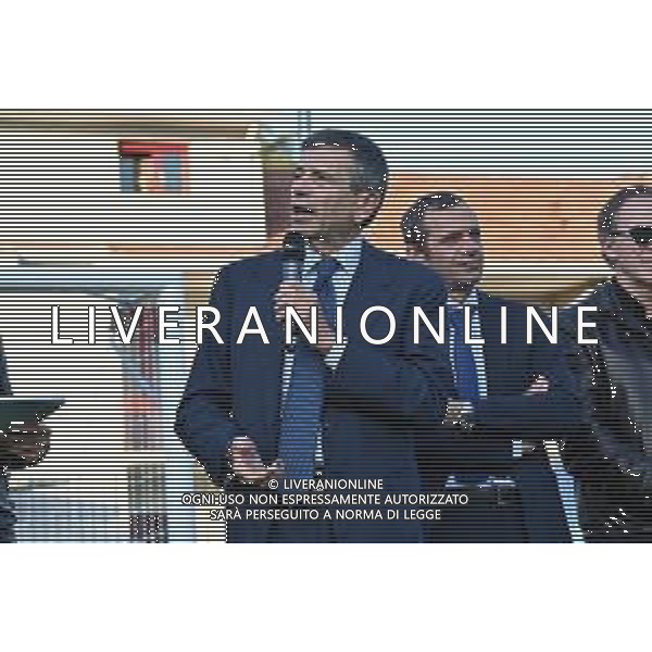 TVRG Campo Milan Madonna dei Poveri nella foto Maurizio Lupi Milano 21-10-2024 Inaugurazione presso l\'oratorio della Parrocchia Madonna dei Poveri del nuovo campo da calcio in erba artificiale realizzato con il contributo di Fondazione Milan, Fondazione SnaiTech e Fondazione Costruiamo il Futuro foto Roberto Garavaglia/Agenzia Aldo Liverani sas
