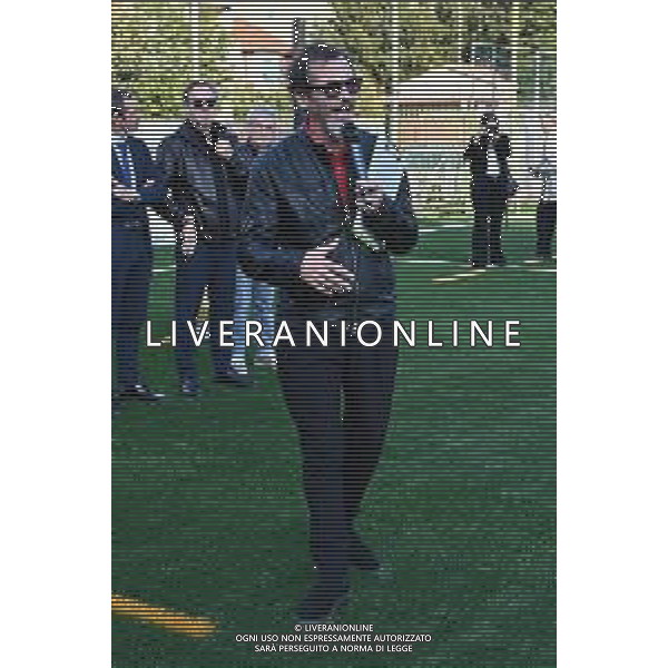 TVRG Campo Milan Madonna dei Poveri nella foto Germano Lanzoni Il Milanese Imbruttito Milano 21-10-2024 Inaugurazione presso l\'oratorio della Parrocchia Madonna dei Poveri del nuovo campo da calcio in erba artificiale realizzato con il contributo di Fondazione Milan, Fondazione SnaiTech e Fondazione Costruiamo il Futuro foto Roberto Garavaglia/Agenzia Aldo Liverani sas