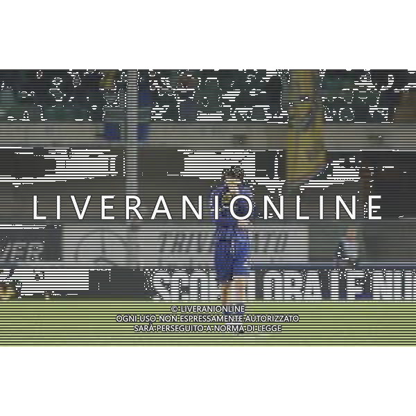 Suat Serdar of Hellas Verona FC expresses disappointment during Hellas Verona FC vs AC Monza, 8° Serie A Enilive 2024-25 game at Marcantonio Bentegodi Stadium in Verona (VR), Italy, on October 21, 2024. (Photo by Davide Casentini) AG ALDO LIVERANI SAS