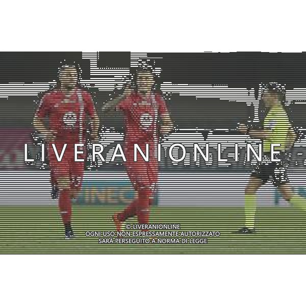 Dany Mota Carvalho of AC Monza celebrates after scoring second goal during Hellas Verona FC vs AC Monza, 8° Serie A Enilive 2024-25 game at Marcantonio Bentegodi Stadium in Verona (VR), Italy, on October 21, 2024. (Photo by Davide Casentini) AG ALDO LIVERANI SAS