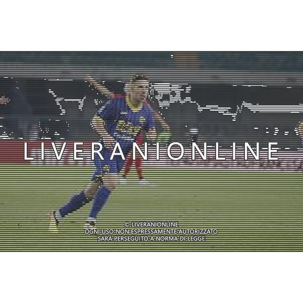 Tomas Suslov of Hellas Verona FC during Hellas Verona FC vs AC Monza, 8° Serie A Enilive 2024-25 game at Marcantonio Bentegodi Stadium in Verona (VR), Italy, on October 21, 2024. (Photo by Davide Casentini) AG ALDO LIVERANI SAS