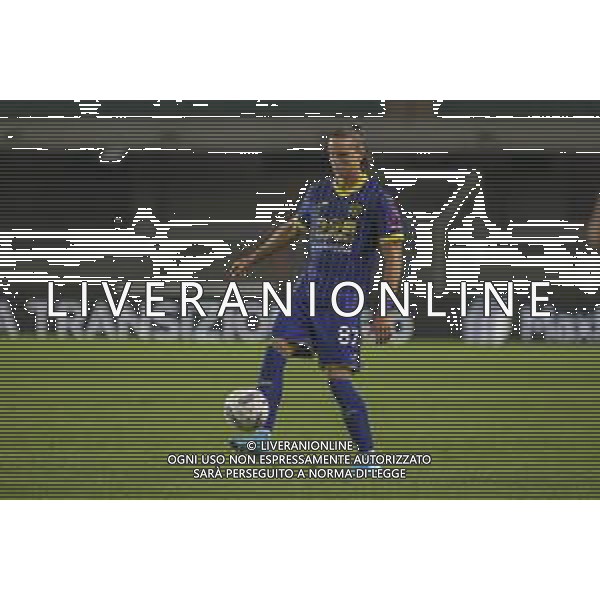 Daniele Ghilardi of Hellas Verona FC during Hellas Verona FC vs AC Monza, 8° Serie A Enilive 2024-25 game at Marcantonio Bentegodi Stadium in Verona (VR), Italy, on October 21, 2024. (Photo by Davide Casentini) AG ALDO LIVERANI SAS