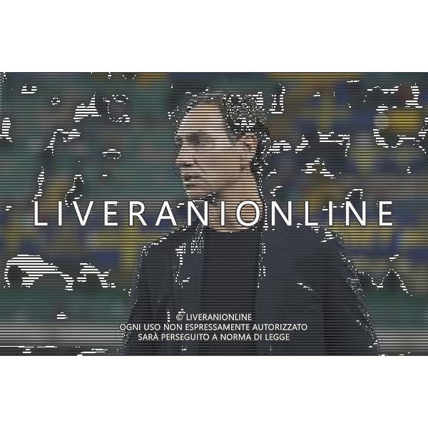 Alessandro Nesta Head Coach of AC Monza during Hellas Verona FC vs AC Monza, 8° Serie A Enilive 2024-25 game at Marcantonio Bentegodi Stadium in Verona (VR), Italy, on October 21, 2024. (Photo by Davide Casentini) AG ALDO LIVERANI SAS