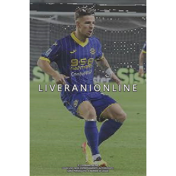 Tomas Suslov of Hellas Verona FC during Hellas Verona FC vs AC Monza, 8° Serie A Enilive 2024-25 game at Marcantonio Bentegodi Stadium in Verona (VR), Italy, on October 21, 2024. (Photo by Davide Casentini) AG ALDO LIVERANI SAS