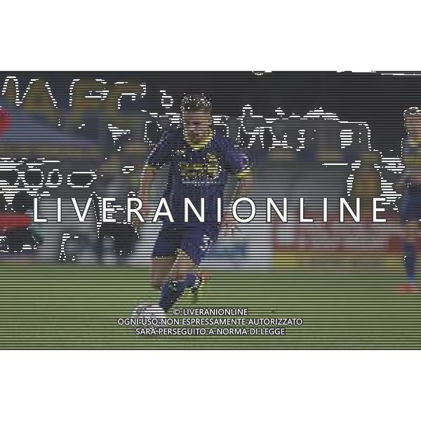 Tomas Suslov of Hellas Verona FC during Hellas Verona FC vs AC Monza, 8° Serie A Enilive 2024-25 game at Marcantonio Bentegodi Stadium in Verona (VR), Italy, on October 21, 2024. (Photo by Davide Casentini) AG ALDO LIVERANI SAS