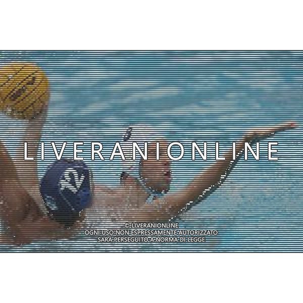 31-05-2006 CAMOGLI FINALE CAMPIONATO DI PALLANUOTO GARA 4 PRO RECCO-POLILLIPO 7-5 NELLA FOTO ALBERTO ANGELINI AG ALDO LIVERANI SAS  