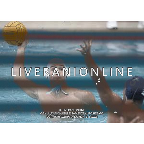 31-05-2006 CAMOGLI FINALE CAMPIONATO DI PALLANUOTO GARA 4 PRO RECCO-POLILLIPO 7-5 NELLA FOTO Márton Szivós AG ALDO LIVERANI SAS  
