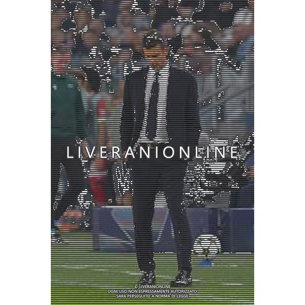 Torino 22.10.2024 Allianz Stadium ©Manuela Viganti/Agenzia Aldo Liverani Juventus vs Stoccarda Uefa Champions League 3a giornata 2024/2025 Nella foto: delusione thiago motta