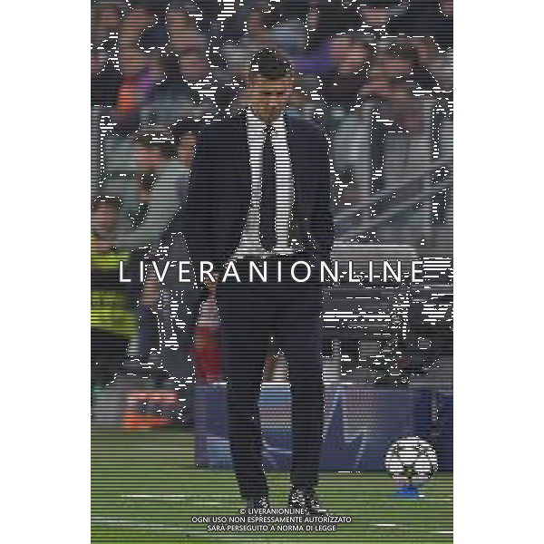 Torino 22.10.2024 Allianz Stadium ©Manuela Viganti/Agenzia Aldo Liverani Juventus vs Stoccarda Uefa Champions League 3a giornata 2024/2025 Nella foto: delusione thiago motta