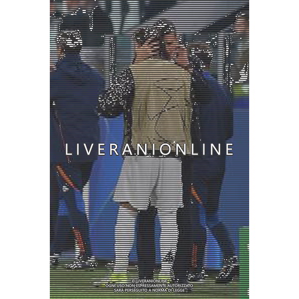 Torino 22.10.2024 Allianz Stadium ©Manuela Viganti/Agenzia Aldo Liverani Juventus vs Stoccarda Uefa Champions League 3a giornata 2024/2025 Nella foto: thiago motta e manuel locatelli