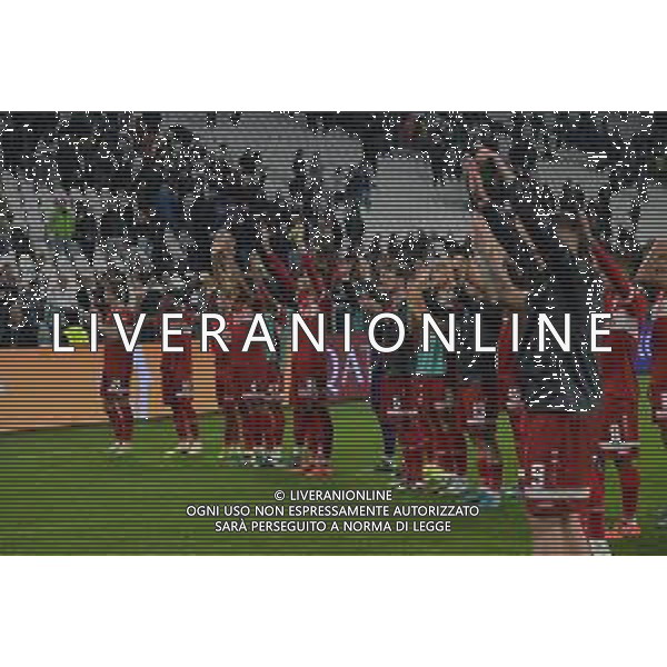 Torino 22.10.2024 Allianz Stadium ©Manuela Viganti/Agenzia Aldo Liverani Juventus vs Stoccarda Uefa Champions League 3a giornata 2024/2025 Nella foto: festa stoccarda a fine gara