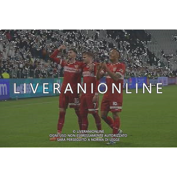 Torino 22.10.2024 Allianz Stadium ©Manuela Viganti/Agenzia Aldo Liverani Juventus vs Stoccarda Uefa Champions League 3a giornata 2024/2025 Nella foto: festa stoccarda a fine gara