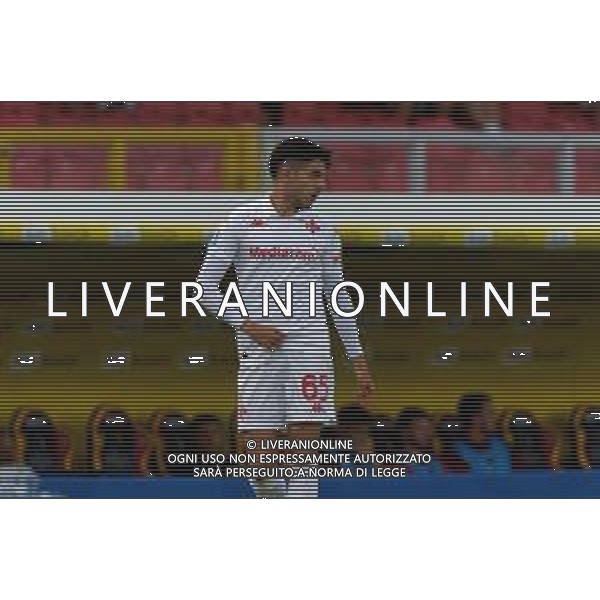 TVEM October 20, 2024 Lecce, Italy - US Lecce vs ACF Fiorentina - Italian soccer serie A 2024/25 - Via Del Mare Stadium. In the pic: Fabiano Parisi of Fiorentina foto emmanuele mastrodonato-ag aldo liverani sas