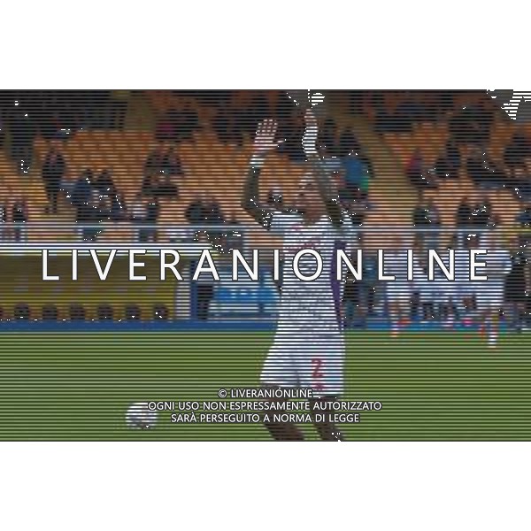 TVEM October 20, 2024 Lecce, Italy - US Lecce vs ACF Fiorentina - Italian soccer serie A 2024/25 - Via Del Mare Stadium. In the pic: Dodo of Fiorentina foto emmanuele mastrodonato-ag aldo liverani sas