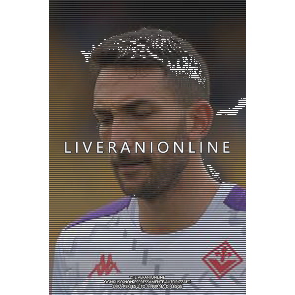 TVEM October 20, 2024 Lecce, Italy - US Lecce vs ACF Fiorentina - Italian soccer serie A 2024/25 - Via Del Mare Stadium. In the pic: Danilo Cataldi of Fiorentina foto emmanuele mastrodonato-ag aldo liverani sas