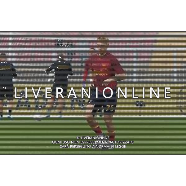 TVEM October 20, 2024 Lecce, Italy - US Lecce vs ACF Fiorentina - Italian soccer serie A 2024/25 - Via Del Mare Stadium. In the pic: Balthazar Pierret of US Lecce foto emmanuele mastrodonato-ag aldo liverani sas