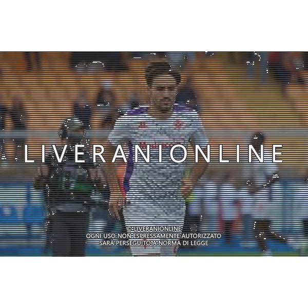 TVEM October 20, 2024 Lecce, Italy - US Lecce vs ACF Fiorentina - Italian soccer serie A 2024/25 - Via Del Mare Stadium. In the pic: Luca Ranieri of Fiorentina foto emmanuele mastrodonato-ag aldo liverani sas