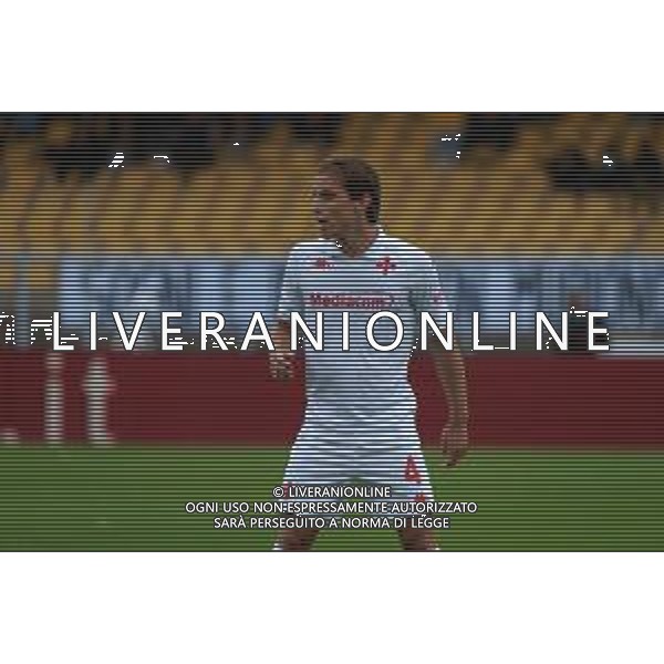 TVEM October 20, 2024 Lecce, Italy - US Lecce vs ACF Fiorentina - Italian soccer serie A 2024/25 - Via Del Mare Stadium. In the pic: Edoardo Bove of Fiorentina foto emmanuele mastrodonato-ag aldo liverani sas