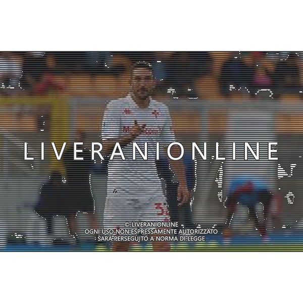 TVEM October 20, 2024 Lecce, Italy - US Lecce vs ACF Fiorentina - Italian soccer serie A 2024/25 - Via Del Mare Stadium. In the pic: Danilo Cataldi of Fiorentina foto emmanuele mastrodonato-ag aldo liverani sas
