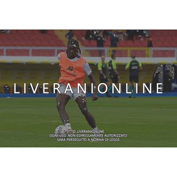 TVEM October 20, 2024 Lecce, Italy - US Lecce vs ACF Fiorentina - Italian soccer serie A 2024/25 - Via Del Mare Stadium. In the pic: Moise Kean of Fiorentina foto emmanuele mastrodonato-ag aldo liverani sas
