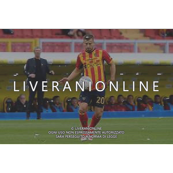 TVEM October 20, 2024 Lecce, Italy - US Lecce vs ACF Fiorentina - Italian soccer serie A 2024/25 - Via Del Mare Stadium. In the pic: Ylber Ramadani of US Lecce foto emmanuele mastrodonato-ag aldo liverani sas