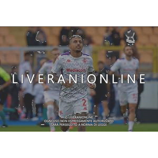 TVEM October 20, 2024 Lecce, Italy - US Lecce vs ACF Fiorentina - Italian soccer serie A 2024/25 - Via Del Mare Stadium. In the pic: Dodo of Fiorentina foto emmanuele mastrodonato-ag aldo liverani sas