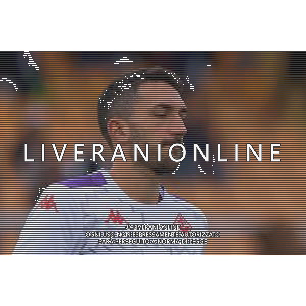 TVEM October 20, 2024 Lecce, Italy - US Lecce vs ACF Fiorentina - Italian soccer serie A 2024/25 - Via Del Mare Stadium. In the pic: Danilo Cataldi of Fiorentina foto emmanuele mastrodonato-ag aldo liverani sas