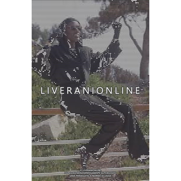 DIAP-RETROSPETTIVA GRACE JONES CANTANTE E ATTRICE NELLA FOTO GRACE JONES NELL\'ANNO 1986 AG ALDO LIVERANI SAS 